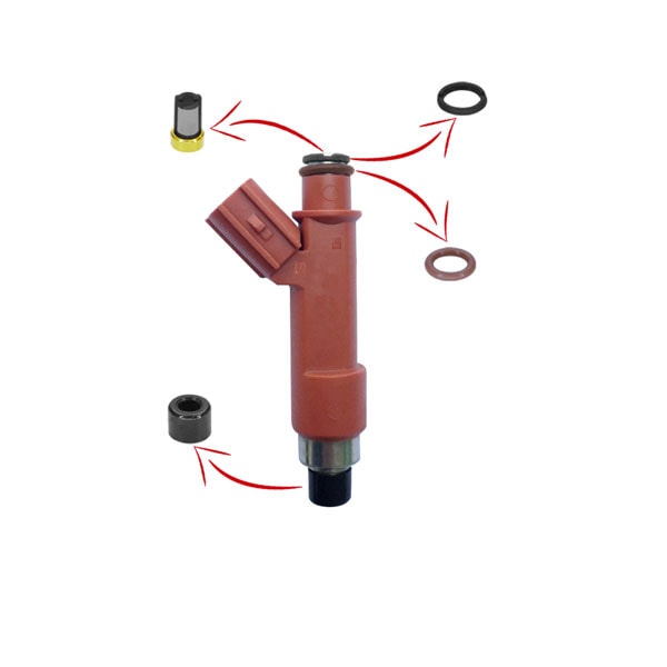 Reparo Bico Corolla Fielder 1.8 16v Flex 2007/.. Ds1269 - d7506808-abc3-4a12-8b16-7d8433832f46