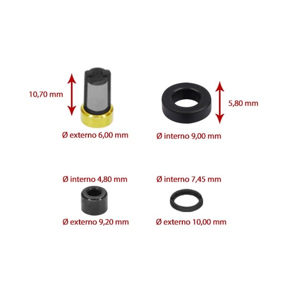 Reparo Bico Corolla Fielder 1.8 16v Flex Ds1261 - 9cc4b09d-e4ec-455c-b6b6-59d1d571c6ae