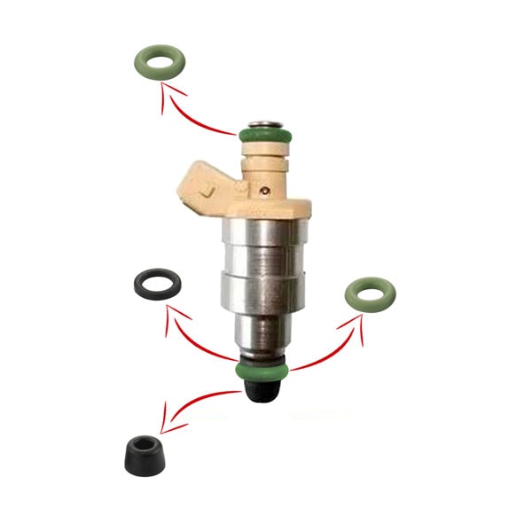 Reparo Bico Marelli Mpfi 4 Ponteiras 4 Aneis 8 Orings Ds1210 - e047cee0-2cc3-49d9-8935-b41dab6a83b9