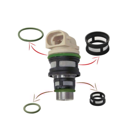 Reparo Bico Rochester Efi 2 Filtros 2 Orings Ds1202