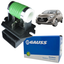 Resistencia Ventoinha Hb20 Ix35 2.0 2010/.. Cerato GAGE3064