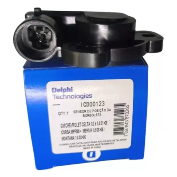 Sensor Borboleta Corsa Celta 1.0 2001/2006 ICD00123 - ba4bcbeb-a9e8-4cba-8461-cab733ee28f8
