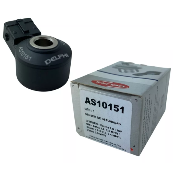 Sensor Detonação Astra Zafira 1.8 2.0 Delphi AS10151 - 66614185-5b39-4994-8da7-a7e46ff739fa
