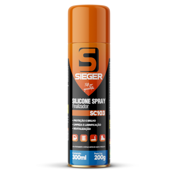 SILICONE SPRAY SC103 300ML - SIEGER = CARSILICONE - 2c2419c2-f920-4d62-8762-9907aafde0f7