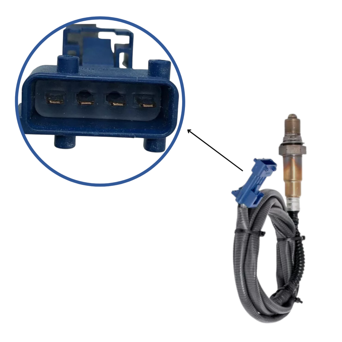 Sonda Lambda Aircross C3 307 1997/2012 Bosch | Galpão Auto Peças