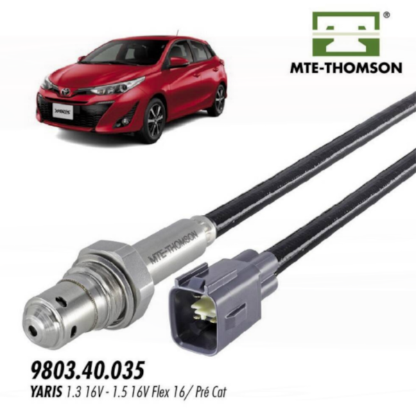 Sonda Lambda Etios Yaris Rav4 Corolla 2014 16 18 20 2022 MTE-9803.40.035 - ea56503c-718b-4139-b190-c49dbe16c436