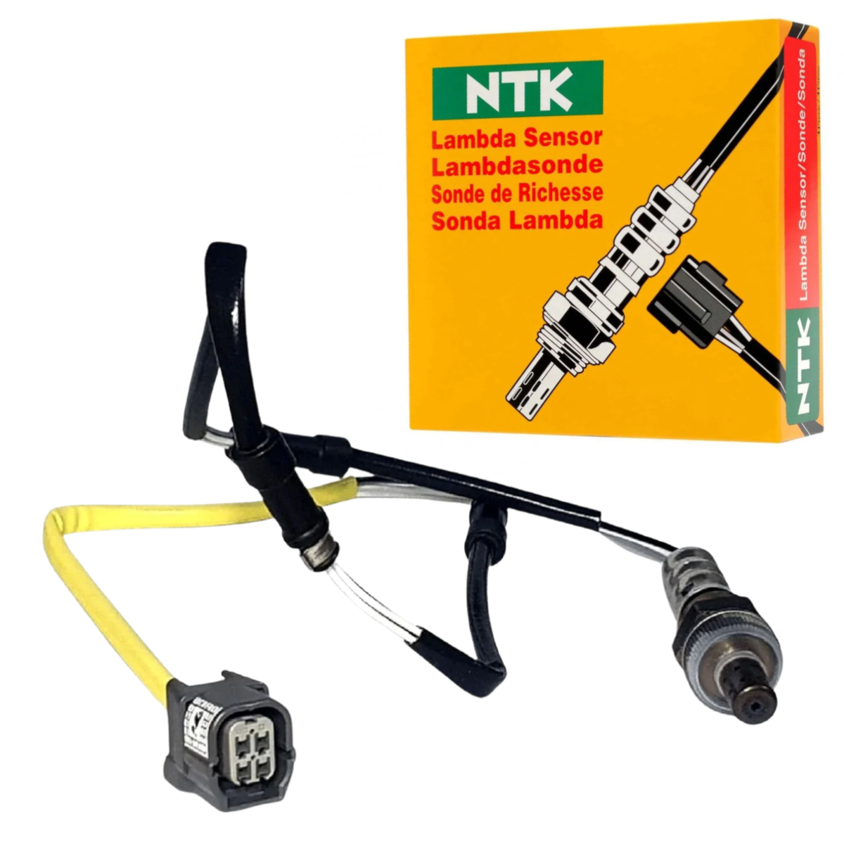 Sonda Lambda Fox 1.6 16V 2014 (pos) Chicote 71CM 4 Fios NTKOZA755-EE7