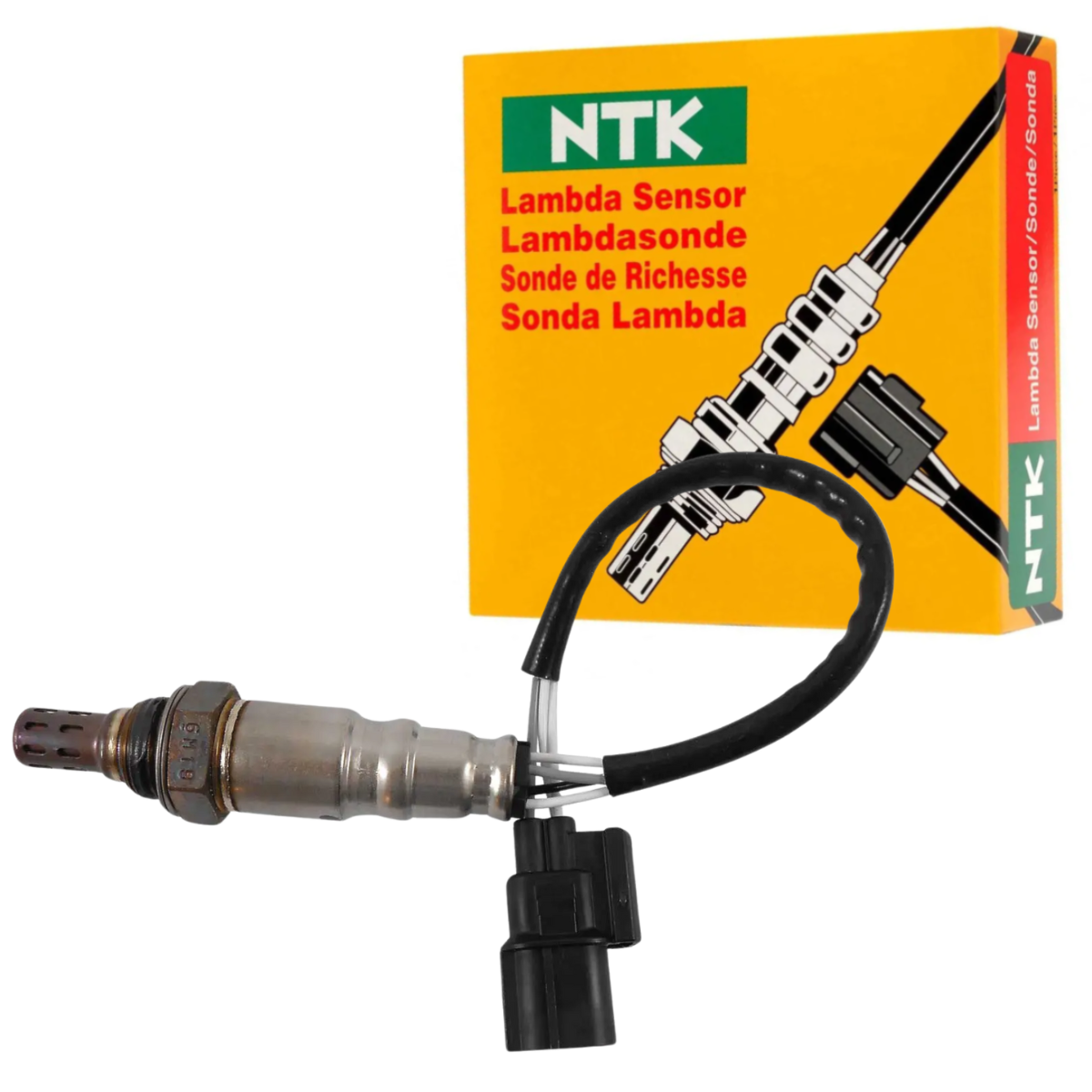 Sonda Lambda Idea 1.4 Flex 2006/.. (pos) Chicote 30CM 4 Fios