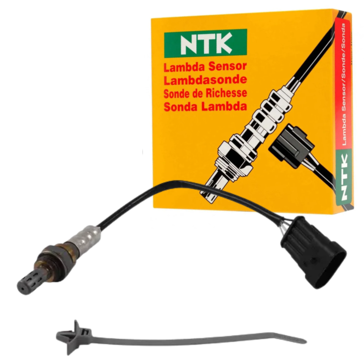 Sonda Lambda Idea 1.4 Flex 2006/.. (pos) Chicote 30CM 4 Fios