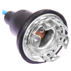 Soquete Lampada 1034 Garra Reforcada - Pinos Paralelos (Com Borracha E Fio Terra)