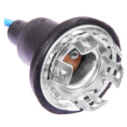 Soquete Lampada 1034 Garra Reforcada - Pinos Paralelos (Com Borracha E Fio Terra)