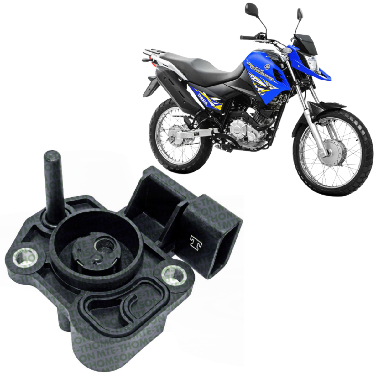 Tbi sensor map híbrido crosser factor fazer 150 flex MTE-6704
