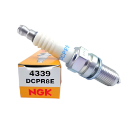 Vela Ignicao Maserati Quattroporte 2.8 V6 após 1999 Shamal 3.2 Turbo 1991 até 1996 NGKDCPR8E